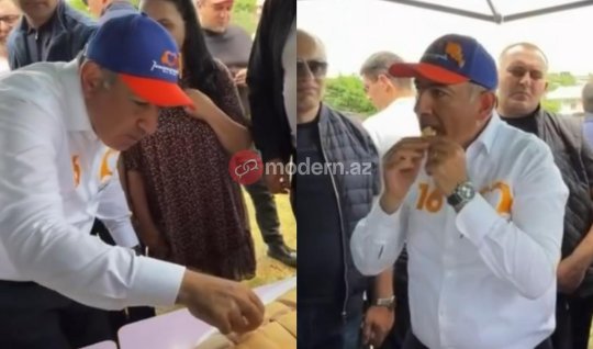 Pashinyan went from pirojki to pig - VIDEO